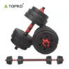 Adjustable Cement Dumbbell Set