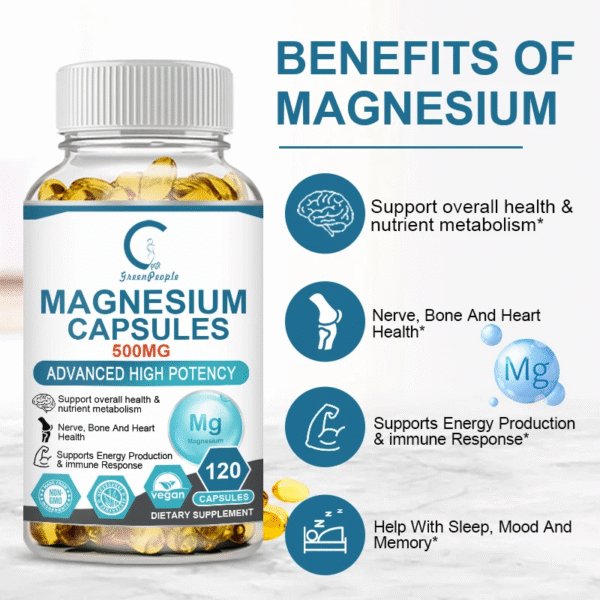 Magnesium Capsule Cognitive Function