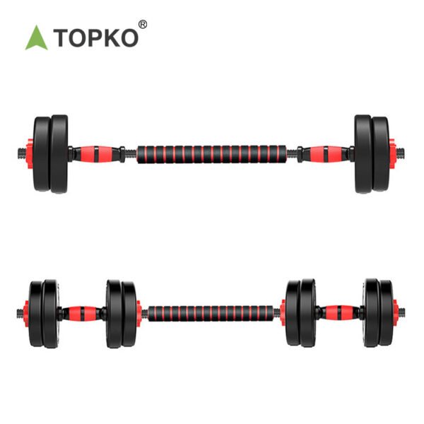 Adjustable Cement Dumbbell Set